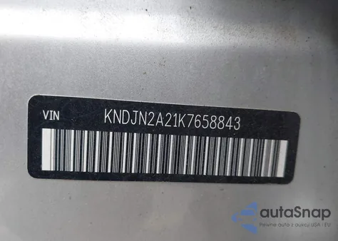 2019 Kia Soul из США, поврежденный, VIN KNDJN2A21K7658843